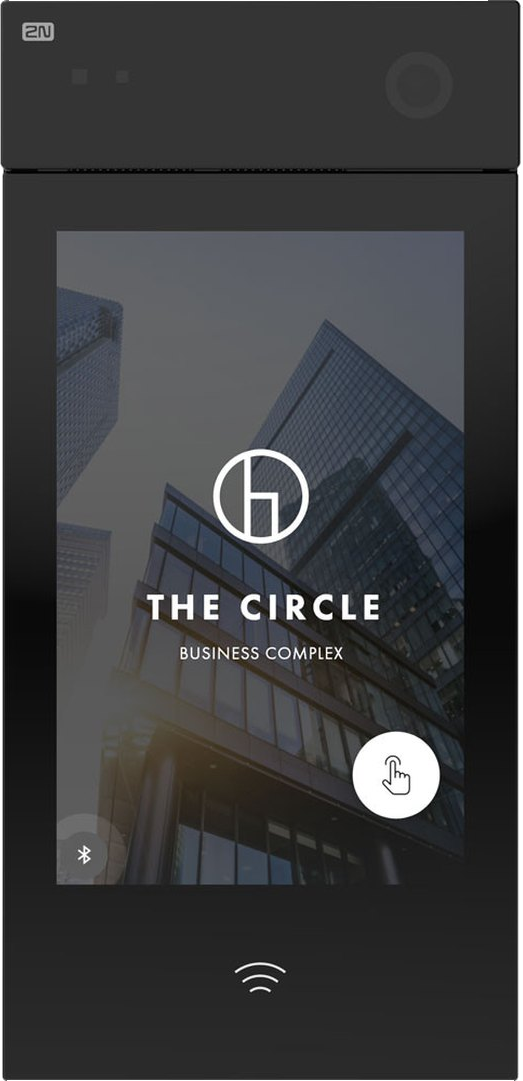 2N IP Style video intercom with touchscreen and NFC reader